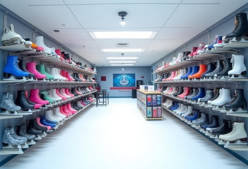 Equipment sales and rental area